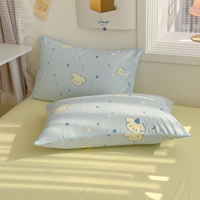 91家纺网 家纺一手货源 找家纺 老帅的工厂店 2026新款A类水洗皱皱纱7A抑菌夏被夏凉被空调被 小奶狗