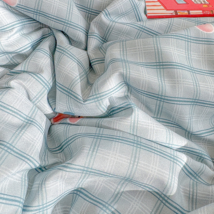 91家纺网 家纺一手货源 找家纺 老帅的工厂店 2026新款A类水洗皱皱纱7A抑菌夏被夏凉被空调被 小樱桃