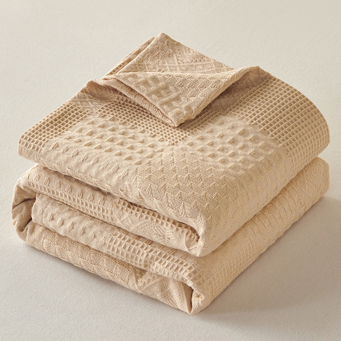 91家纺网 家纺一手货源 找家纺 （总）悦然毛巾被 2026新款华夫格全棉纱布毛巾被夏凉被空调被