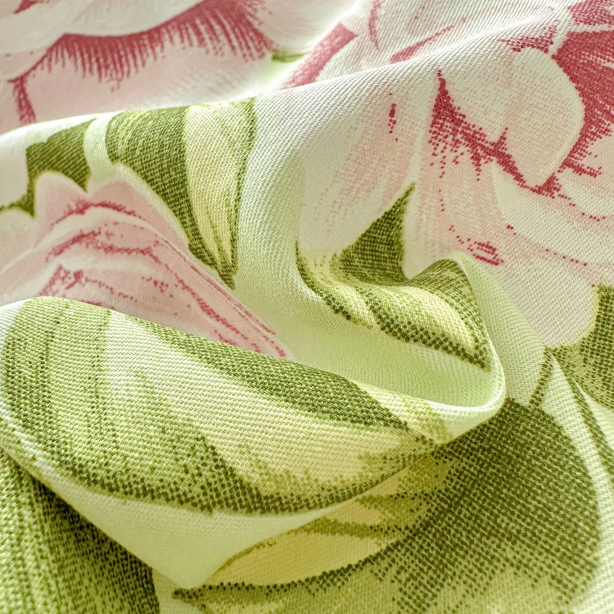 91家纺网 家纺一手货源 找家纺 恩泽家纺 2026新款13372ins全棉印花四件套单品系列-单枕套 彼岸花开