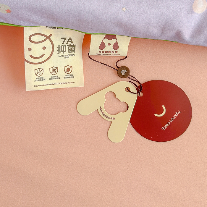 91家纺网 家纺一手货源 找家纺 老帅的工厂店 2026新款A类水洗皱皱纱7A抑菌夏被夏凉被空调被 云间兔花