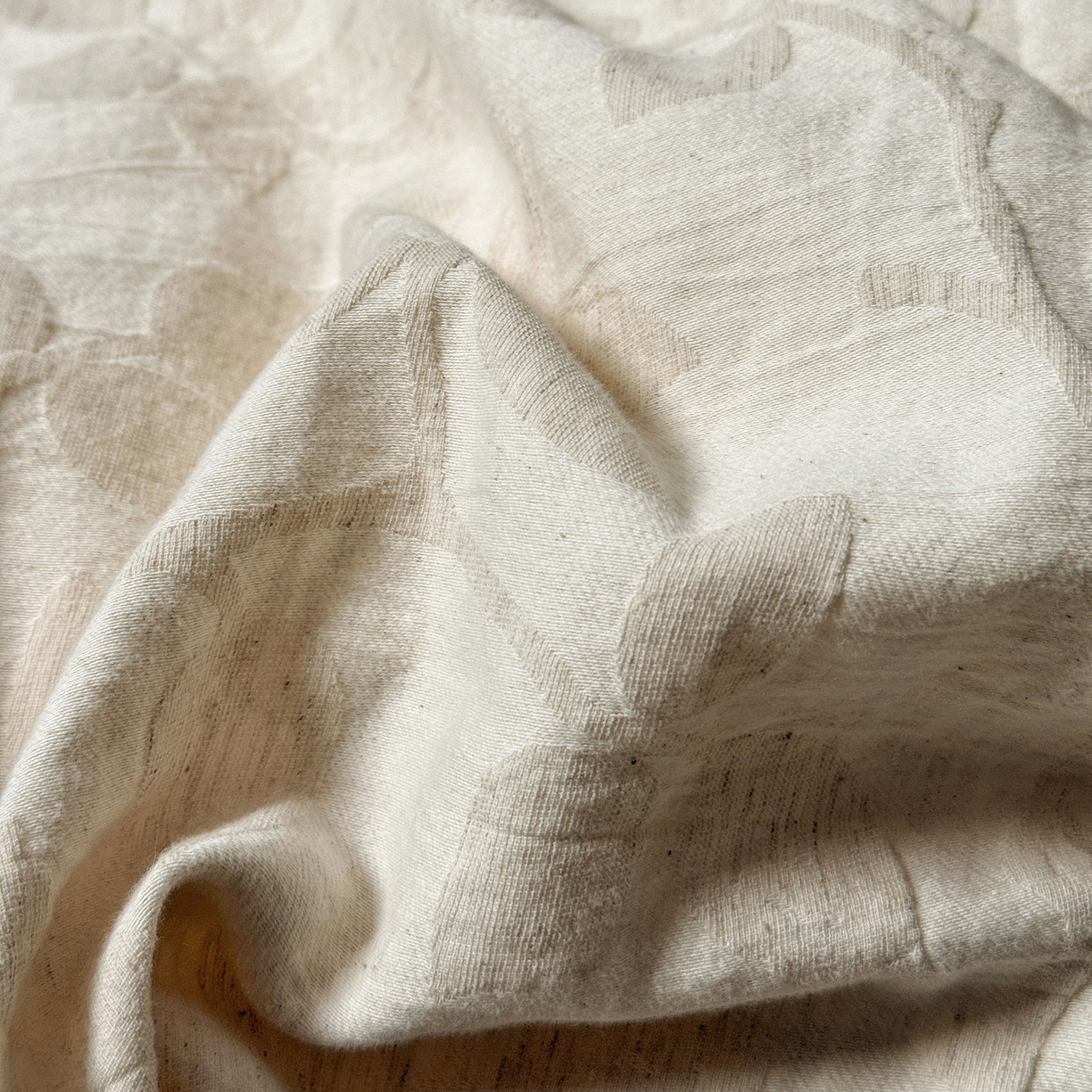 91家纺网 家纺一手货源 找家纺 （总）澳萝拉 2026新款A类双层花边棉麻提花四件套