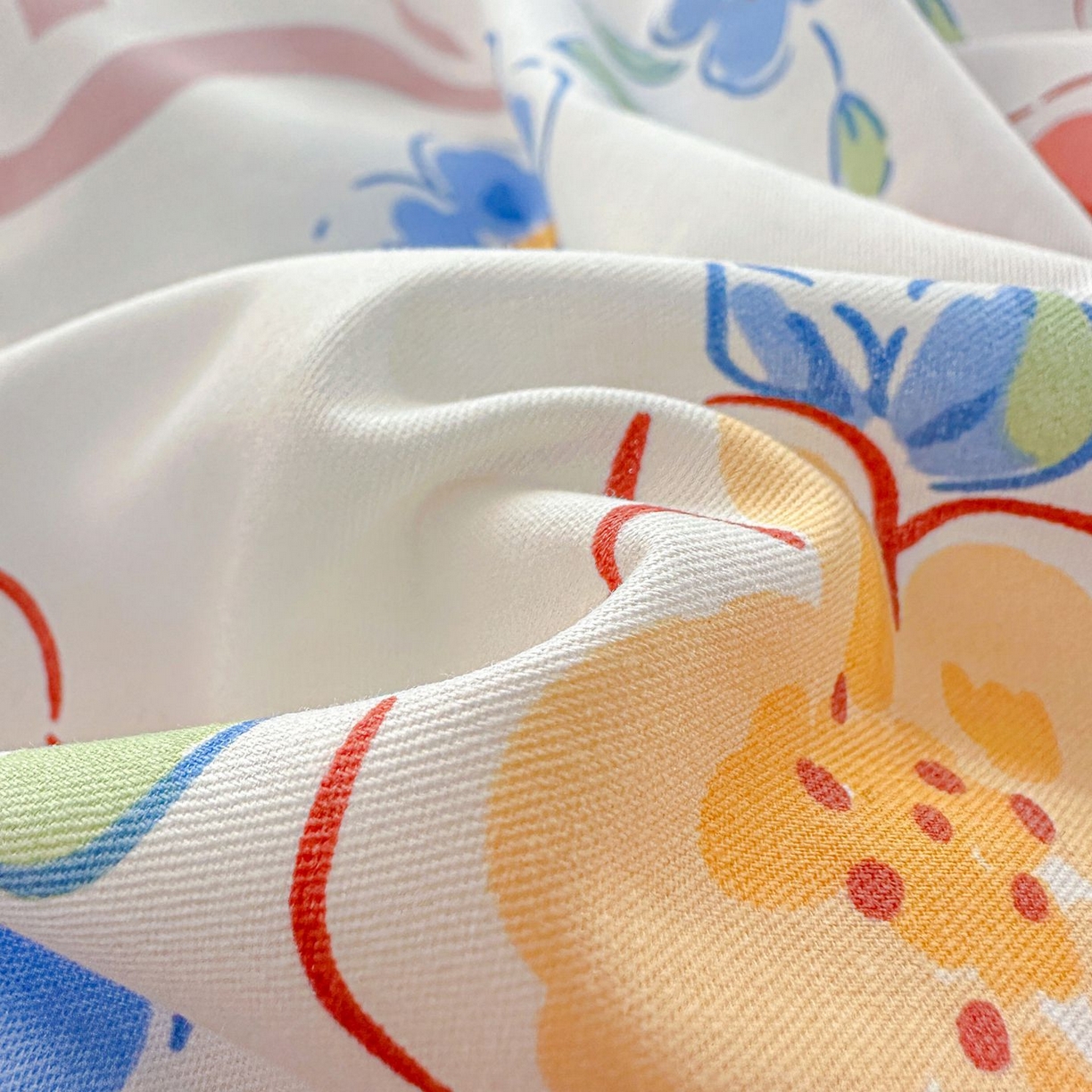 91家纺网 家纺一手货源 找家纺 恩泽家纺 2026新款13372ins全棉印花四件套单品系列-单枕套 眷恋