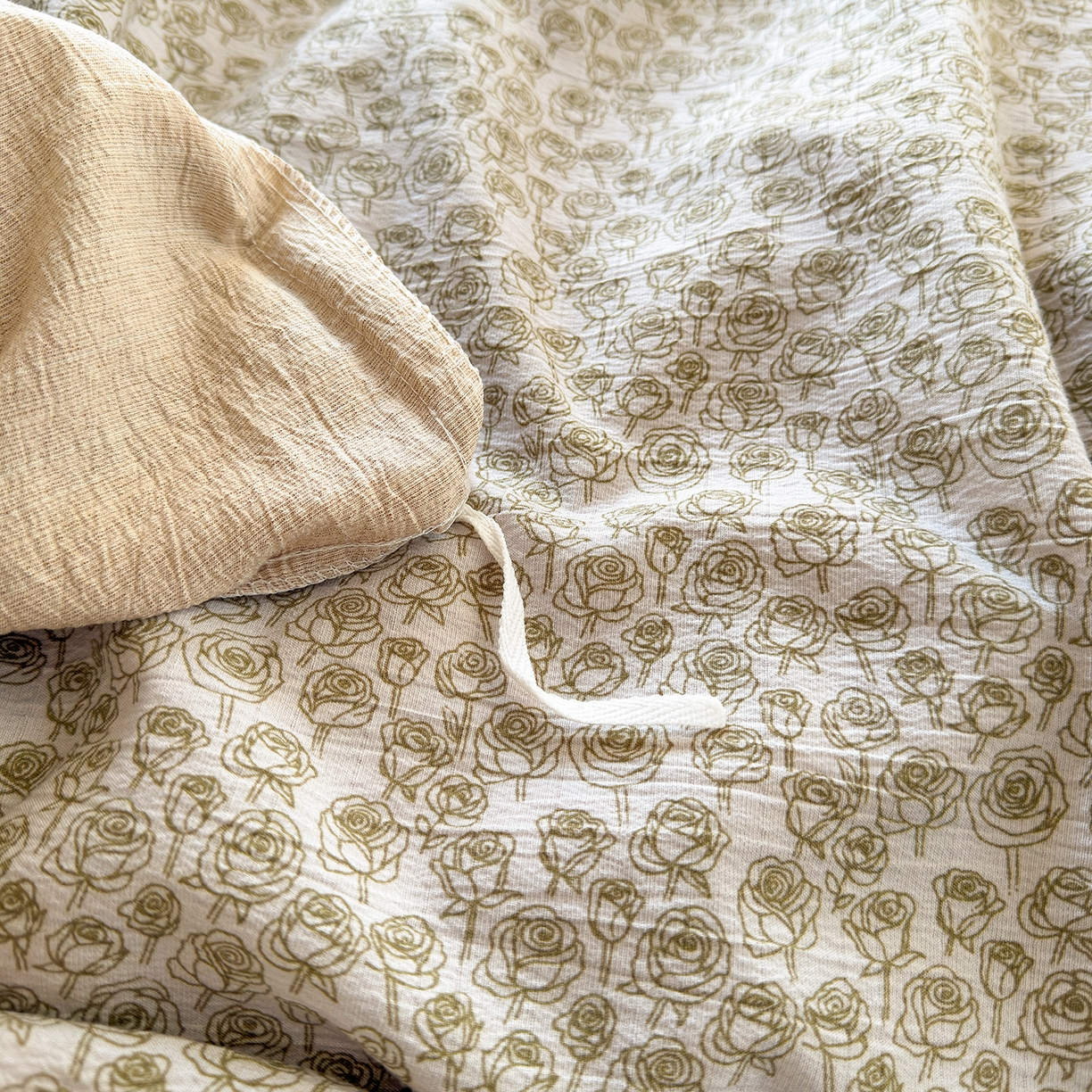 91家纺网 家纺一手货源 找家纺 王朝国际 2026新款时尚印花棉纱四件套 童趣