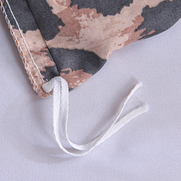 91家纺网 家纺一手货源 找家纺 （总）柏钧家纺 2026豹纹田园风外贸跨境电商热销款印花套件系列--单品被套被套单件