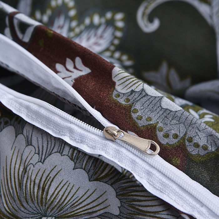 91家纺网 家纺一手货源 找家纺 柏钧家纺 2026豹纹田园风外贸跨境电商热销款印花套件系列--单品被套被套单件 幽梦