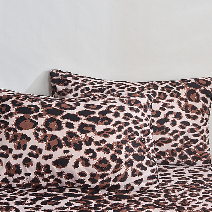 91家纺网 家纺一手货源 找家纺 柏钧家纺 2026豹纹田园风外贸跨境电商热销款印花套件系列--单品被套被套单件 波斯