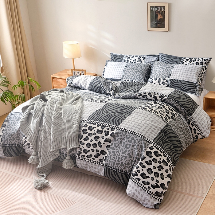 91家纺网 家纺一手货源 找家纺 柏钧家纺 2026爆款热销款专供跨境外贸跨境电商印花套件系列--单品被套被套单件 米亚