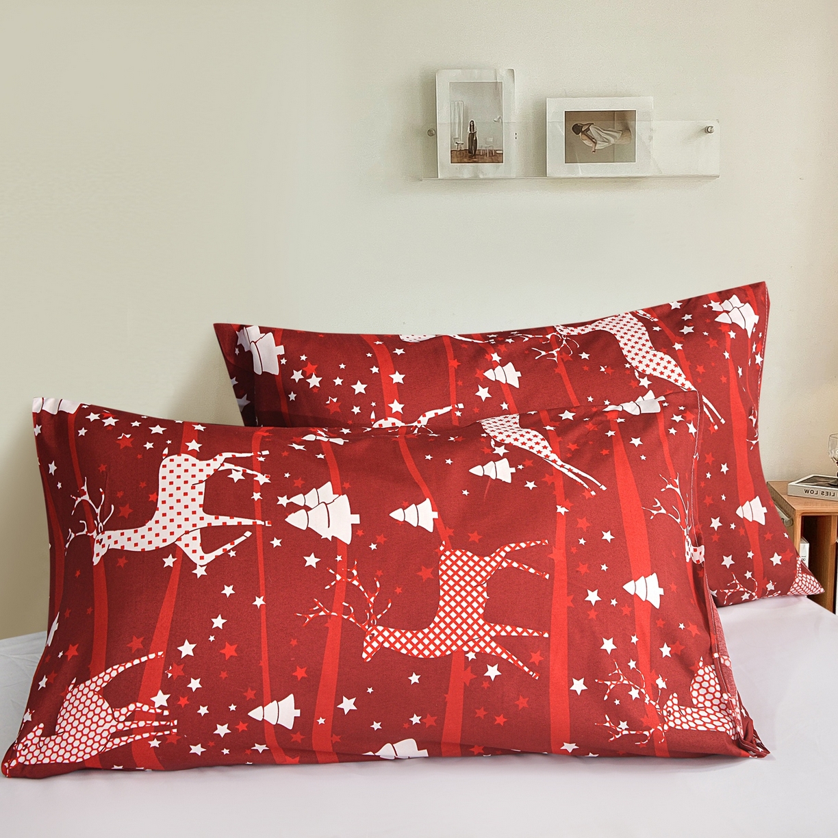 91家纺网 家纺一手货源 找家纺 （总）柏钧家纺 2026圣诞新款专供外贸跨境电商热销款印花套件系列--单品被套被套单件