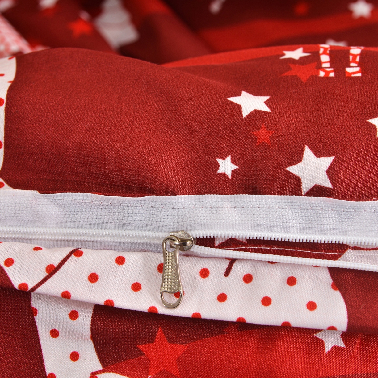 91家纺网 家纺一手货源 找家纺 （总）柏钧家纺 2026圣诞新款专供外贸跨境电商热销款印花套件系列--单品被套被套单件