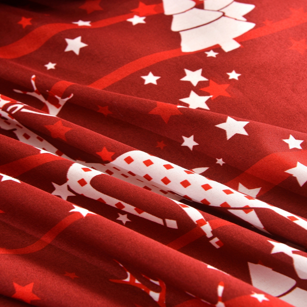 91家纺网 家纺一手货源 找家纺 （总）柏钧家纺 2026圣诞新款专供外贸跨境电商热销款印花套件系列--单品被套被套单件