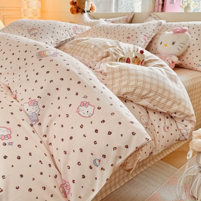 91家纺网 家纺一手货源 找家纺 （总）简冠家纺 2026新款12868印花全棉四件套纯棉四件套