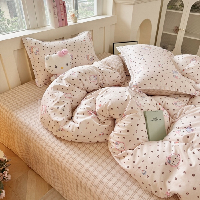 91家纺网 家纺一手货源 找家纺 （总）简冠家纺 2026新款12868印花全棉四件套纯棉四件套