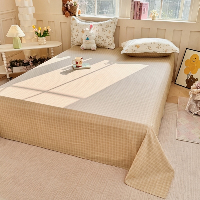 91家纺网 家纺一手货源 找家纺 简冠家纺 2026新款12868印花全棉四件套纯棉四件套 城南花开