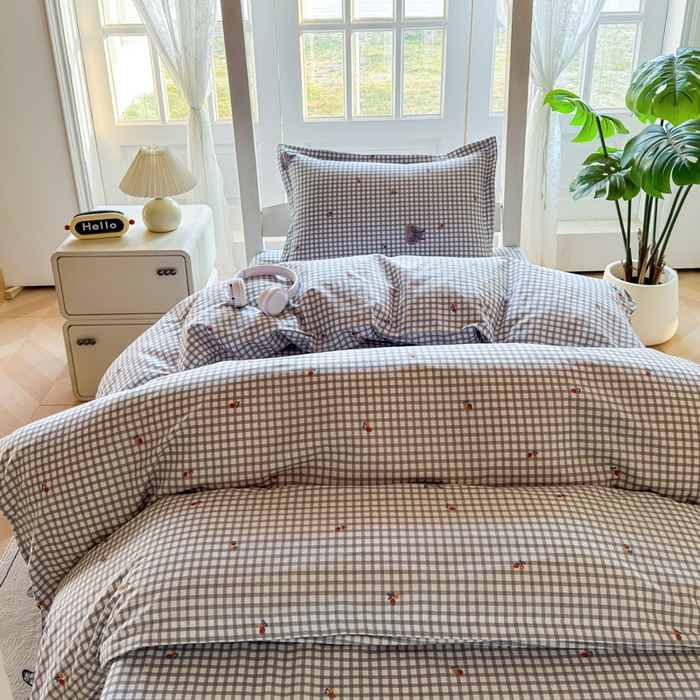 91家纺网 家纺一手货源 找家纺 简冠 开学季2025植物羊绒学生宿舍上下铺学生三件套学生床垫被子被芯大礼包假日礼物