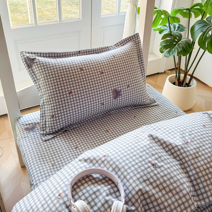 91家纺网 家纺一手货源 找家纺 简冠 开学季2025植物羊绒学生宿舍上下铺学生三件套学生床垫被子被芯大礼包假日礼物