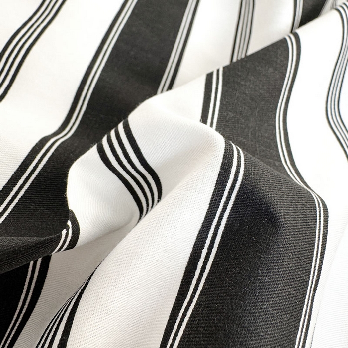 91家纺网 家纺一手货源 找家纺 合欢（原天一阁） 2026新款100%全棉纯棉13372简约时尚四件套 条纹黑