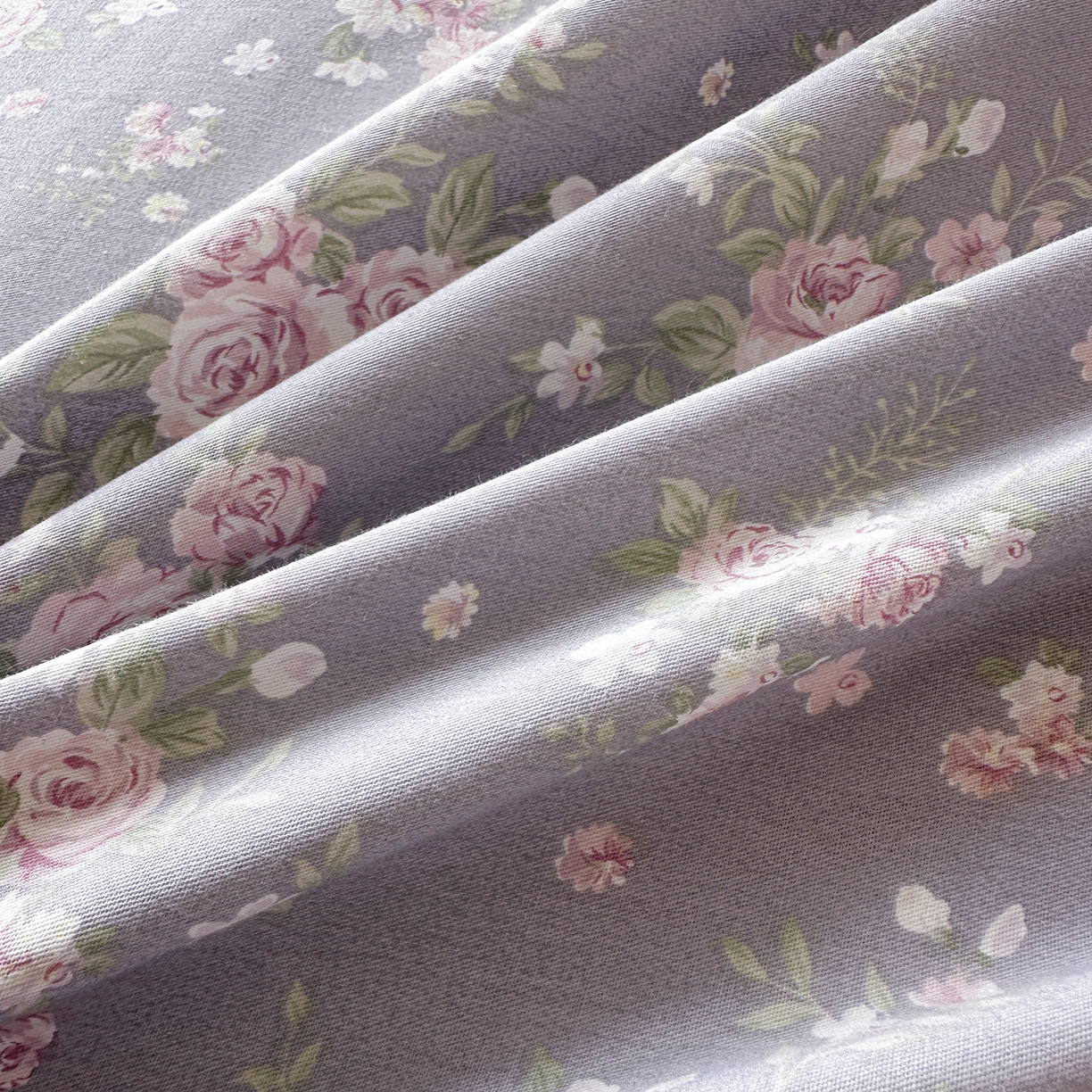 91家纺网 家纺一手货源 找家纺 宜凡家纺 2026新款全棉法式碎花床盖四件套（所有四件套价格不得低于供货价+60元出售） 雾野