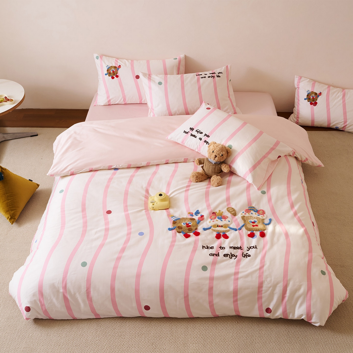 91家纺网 家纺一手货源 找家纺 （总）久典家居 2026新款A类50S双股100支全棉纯棉贡缎长绒棉数码印花毛巾绣四件套