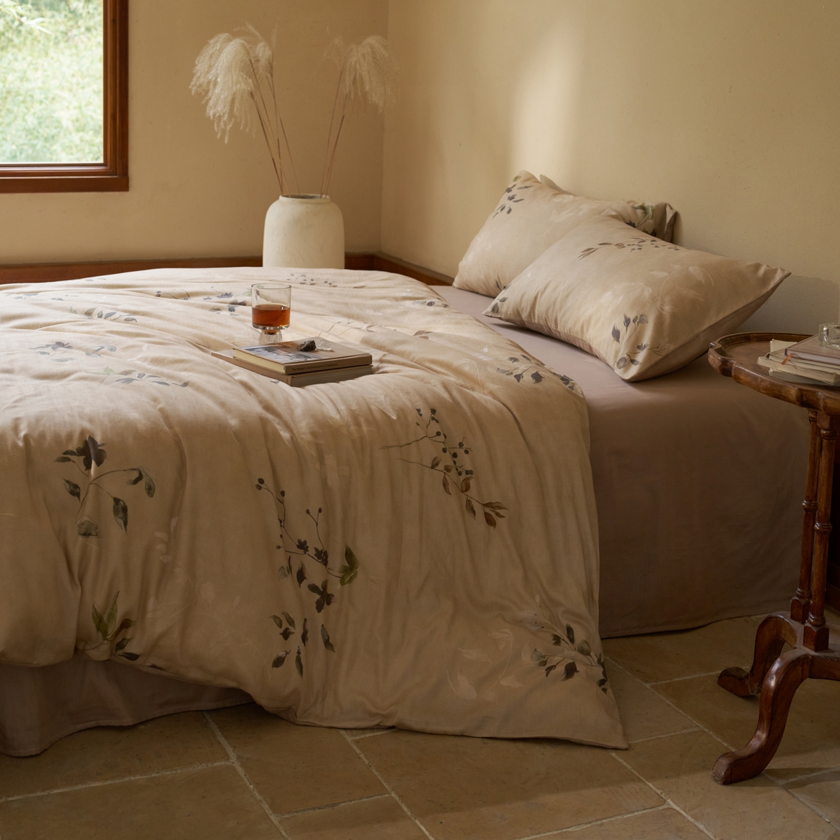 91家纺网 家纺一手货源 找家纺 （总）久典家居 2026新款A类全棉纯棉数码印花天丝棉双层纱四件套