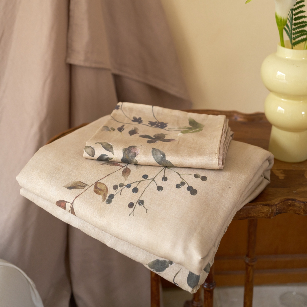 91家纺网 家纺一手货源 找家纺 （总）久典家居 2026新款A类全棉纯棉数码印花天丝棉双层纱四件套