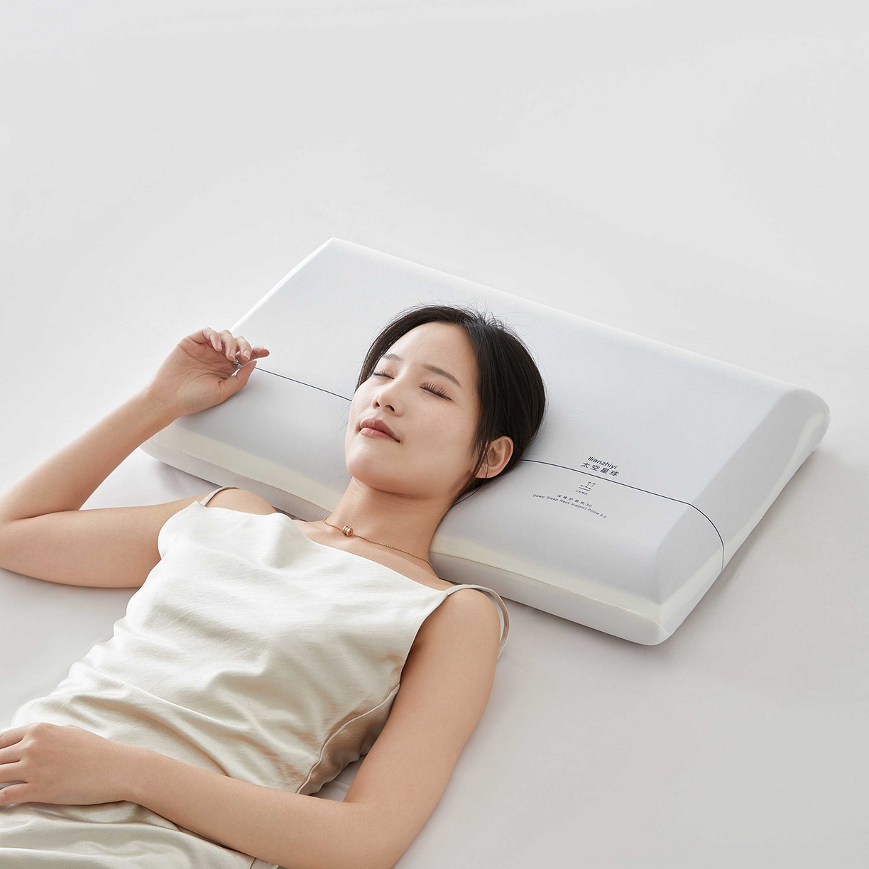 91家纺网 家纺一手货源 找家纺 蝶飞舞 2026新新款三代por3.0太空深睡记忆枕护颈枕头枕芯 三代太空70*42*12cm