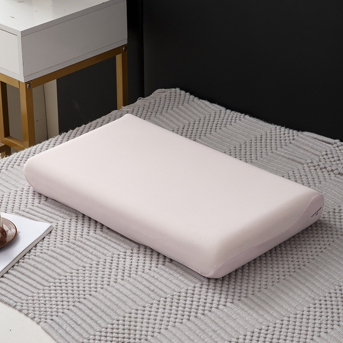 蝶飞舞 2026新新款三代por3.0太空深睡记忆枕护颈枕头枕芯 三代枕套桃粉