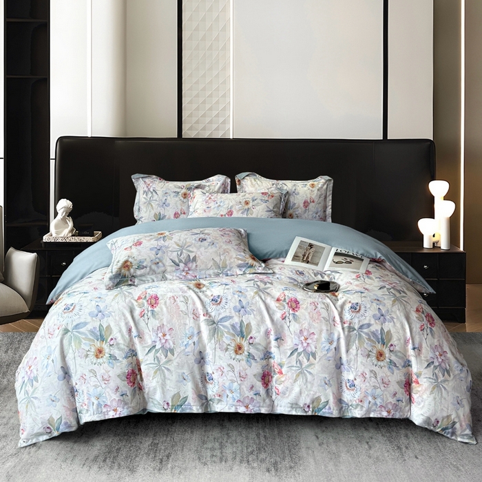 91家纺网 家纺一手货源 找家纺 （总）朵希曼 2026新款全棉云感生态磨毛数码印花系列四件套