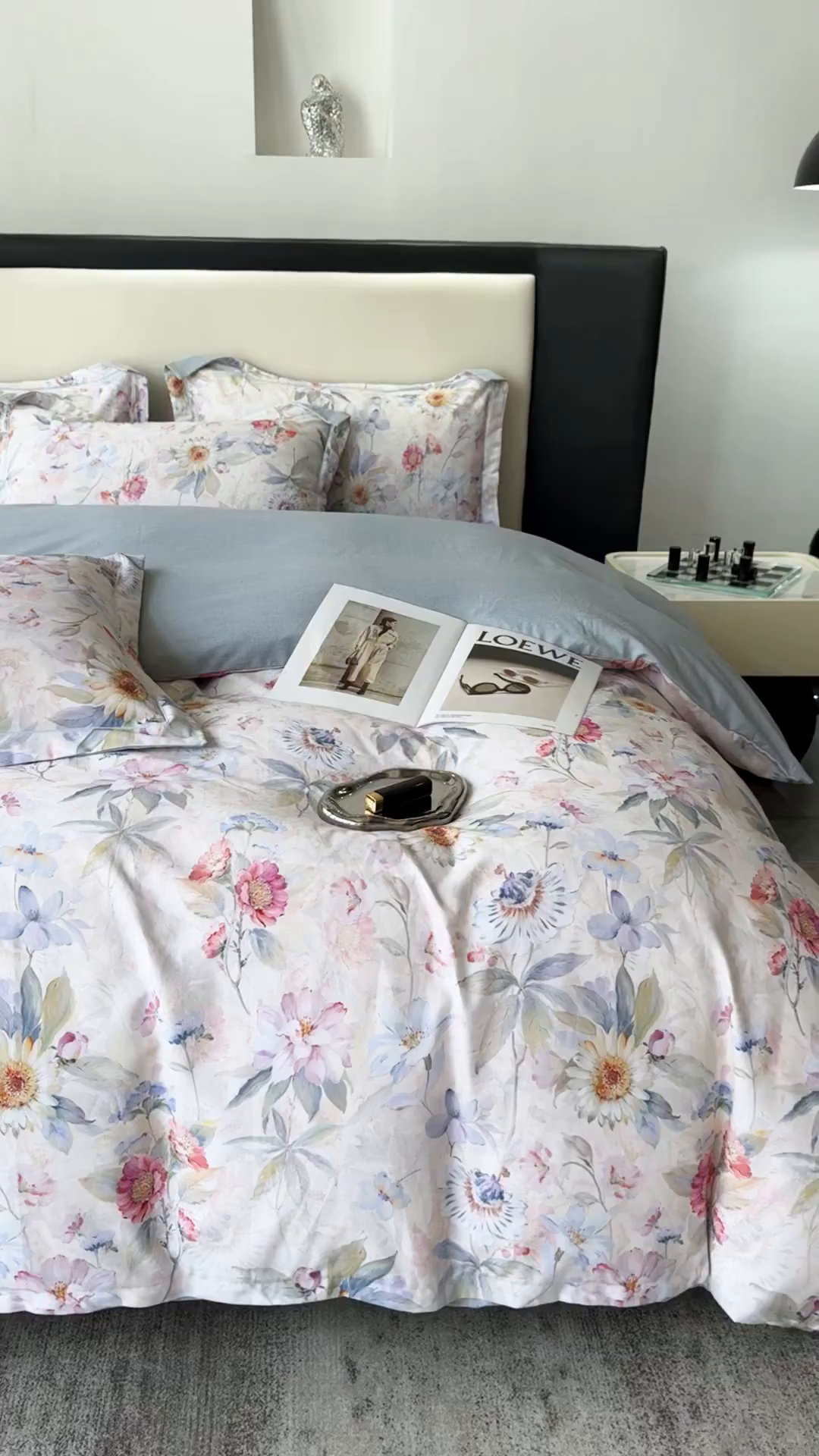 91家纺网 家纺一手货源 找家纺 朵希曼 2026新款全棉生态磨毛数码印花系列四件套 小苍兰