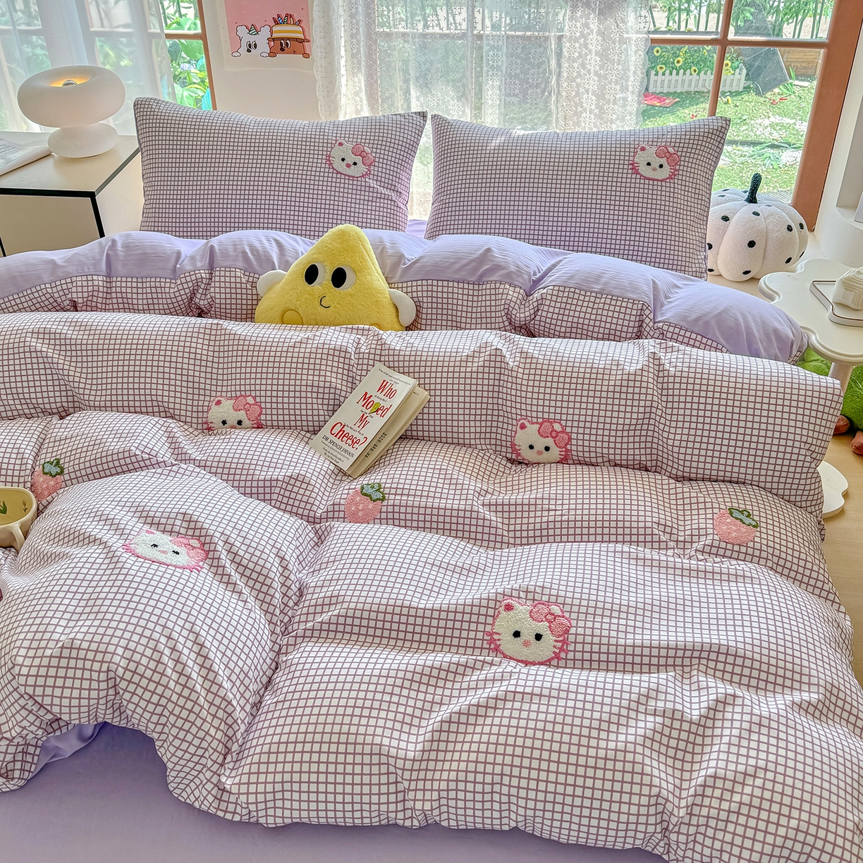 91家纺网 家纺一手货源 找家纺 （总）优卡迪家纺馆 2026新款A类亲肤水洗棉毛巾绣系列四件套下载文件包含买家秀