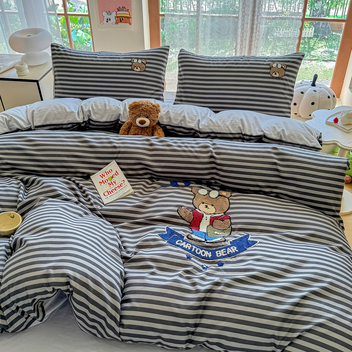 91家纺网 家纺一手货源 找家纺 （总）优卡迪家纺馆 2026新款A类亲肤水洗棉毛巾绣系列四件套下载文件包含买家秀