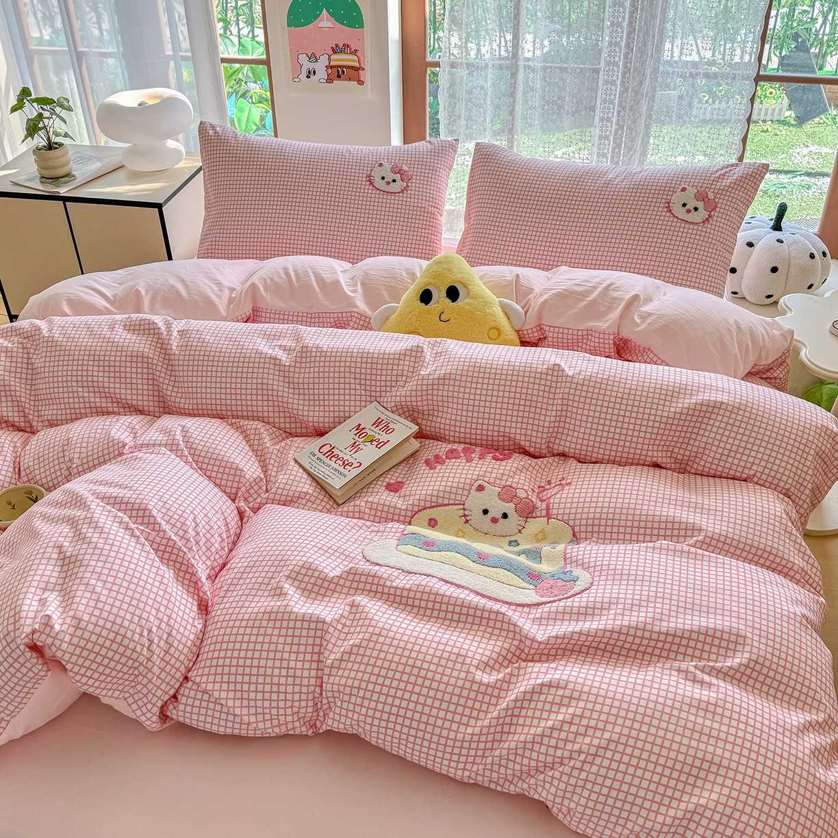 91家纺网 家纺一手货源 找家纺 （总）优卡迪家纺馆 2026新款A类亲肤水洗棉毛巾绣系列四件套下载文件包含买家秀