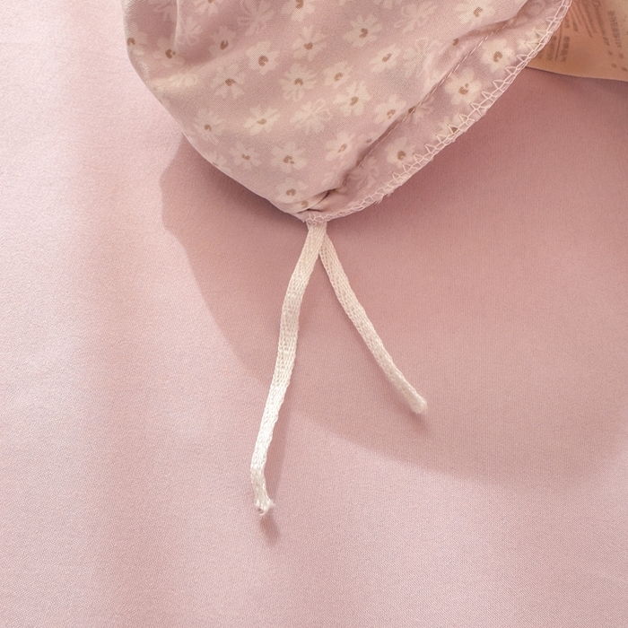 91家纺网 家纺一手货源 找家纺 （总）一比一家纺 2026新款A类仿棉古法水洗棉法式全棉花边四件套