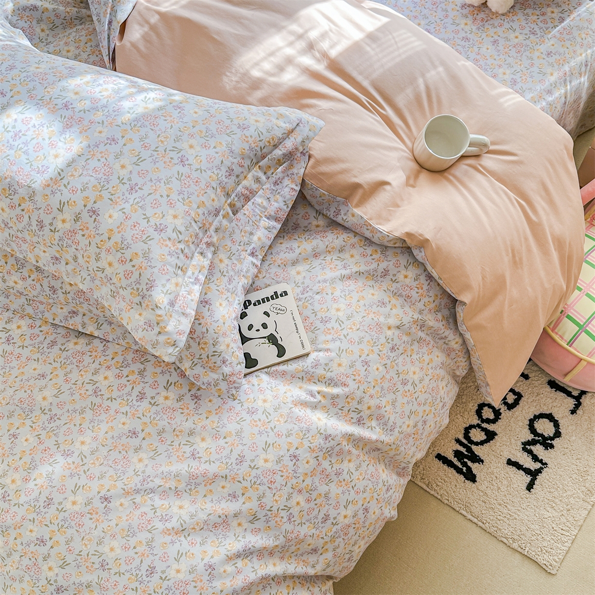 91家纺网 家纺一手货源 找家纺 帛织澜家纺 2026新款A类新疆全棉12868单品印花全棉纯棉被套系列（预留缩水，提供质检报告） 樱芝