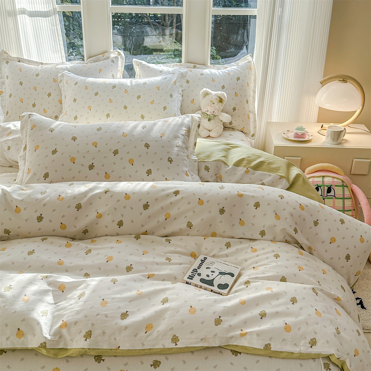 91家纺网 家纺一手货源 找家纺 帛织澜家纺 2026新款A类新疆全棉12868单品印花全棉纯棉被套系列（预留缩水，提供质检报告） 树拾光