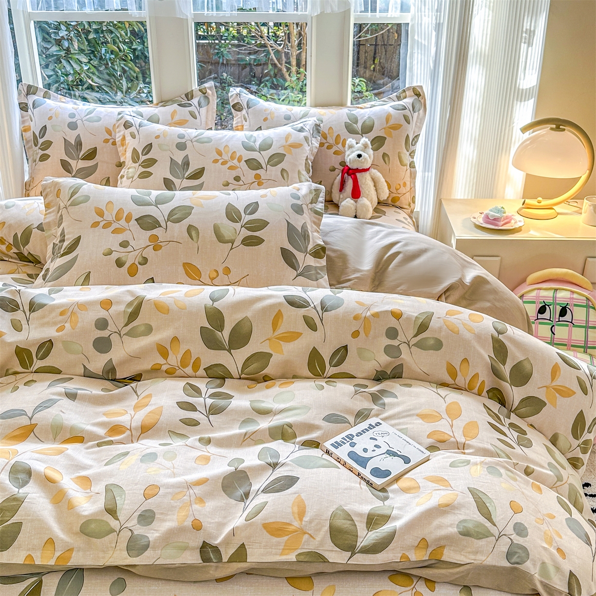 91家纺网 家纺一手货源 找家纺 帛织澜家纺 2026新款A类新疆全棉12868单品印花全棉纯棉被套系列（预留缩水，提供质检报告） 飘林