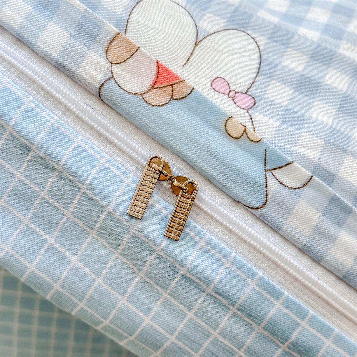 91家纺网 家纺一手货源 找家纺 帛织澜家纺 2026新款A类新疆全棉12868单品印花全棉纯棉被套系列（预留缩水，提供质检报告） 萌友聚会