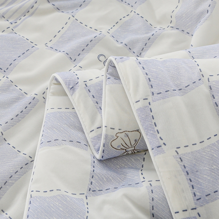 91家纺网 家纺一手货源 找家纺 （总）亚龙工厂店 2026春夏新款网销直播爆款冰皮小凉被印花款夏被