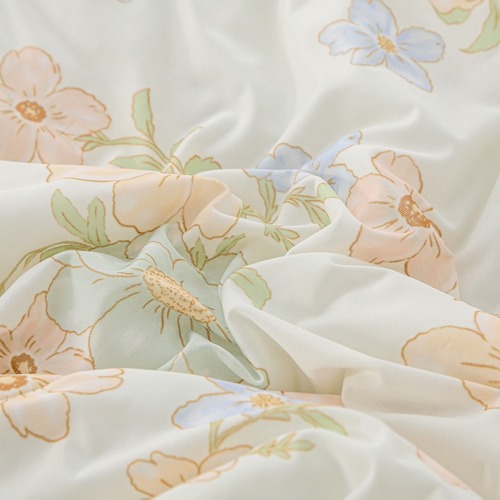 91家纺网 家纺一手货源 找家纺 亚龙工厂店 2026春夏新款网销直播爆款冰皮小凉被印花款夏被 摇曳-绿