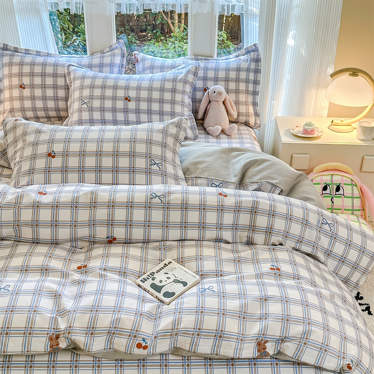 91家纺网 家纺一手货源 找家纺 帛织澜家纺 2026新款A类新疆全棉12868单品印花全棉纯棉被套系列（预留缩水，提供质检报告） 卡诺奇