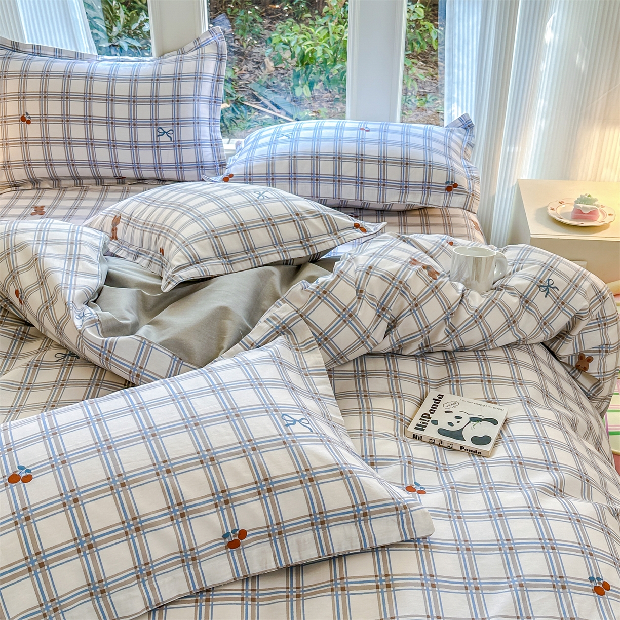 91家纺网 家纺一手货源 找家纺 帛织澜家纺 2026新款A类新疆全棉12868单品印花全棉纯棉被套系列（预留缩水，提供质检报告） 卡诺奇