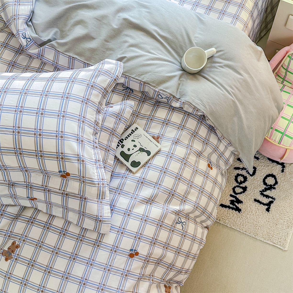 91家纺网 家纺一手货源 找家纺 帛织澜家纺 2026新款A类新疆全棉12868单品印花全棉纯棉被套系列（预留缩水，提供质检报告） 卡诺奇