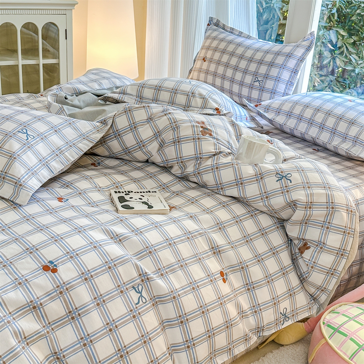 91家纺网 家纺一手货源 找家纺 帛织澜家纺 2026新款A类新疆全棉12868单品印花全棉纯棉被套系列（预留缩水，提供质检报告） 卡诺奇