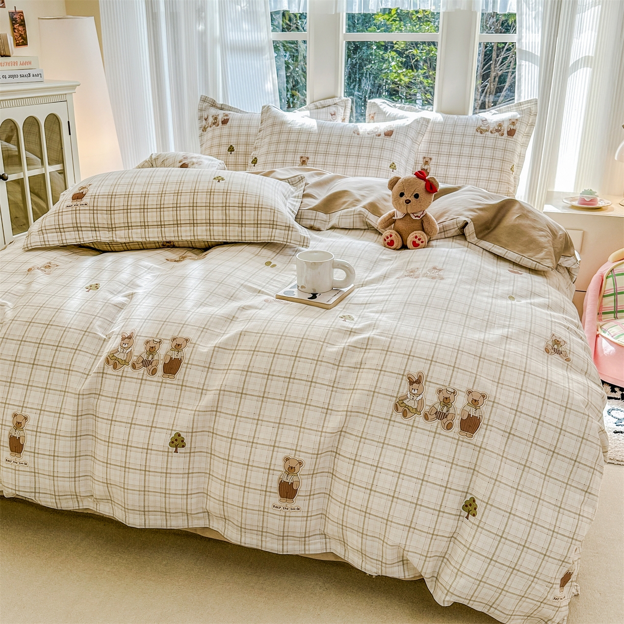 91家纺网 家纺一手货源 找家纺 帛织澜家纺 2026新款A类新疆全棉12868单品印花全棉纯棉被套系列（预留缩水，提供质检报告） 欢乐伙伴