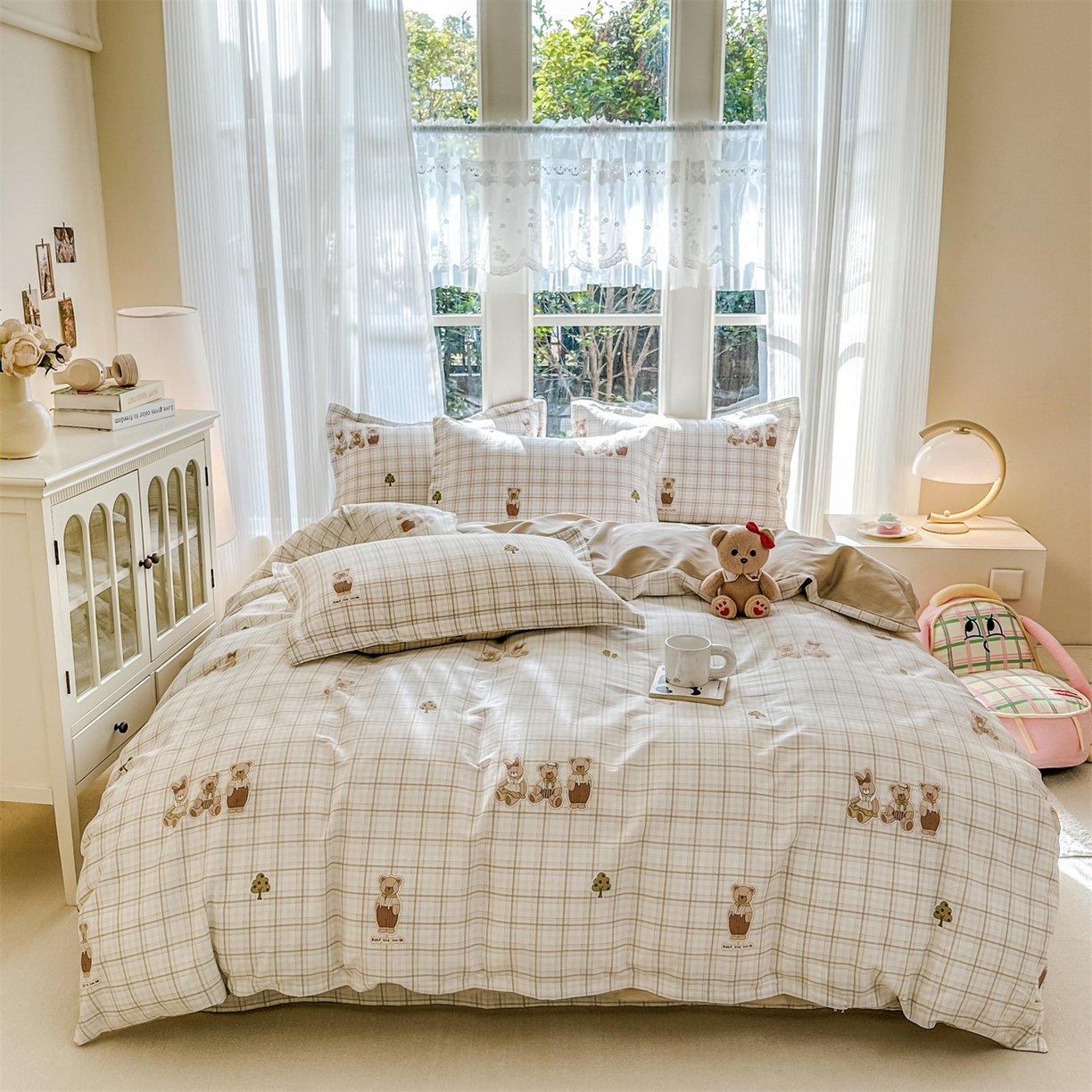 91家纺网 家纺一手货源 找家纺 帛织澜家纺 2026新款A类新疆全棉12868单品印花全棉纯棉被套系列（预留缩水，提供质检报告） 欢乐伙伴