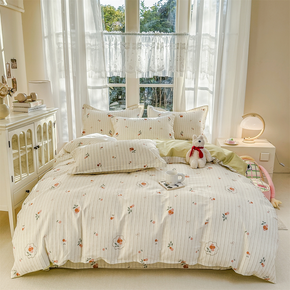 91家纺网 家纺一手货源 找家纺 帛织澜家纺 2026新款A类新疆全棉12868单品印花全棉纯棉被套系列（预留缩水，提供质检报告） 果奇