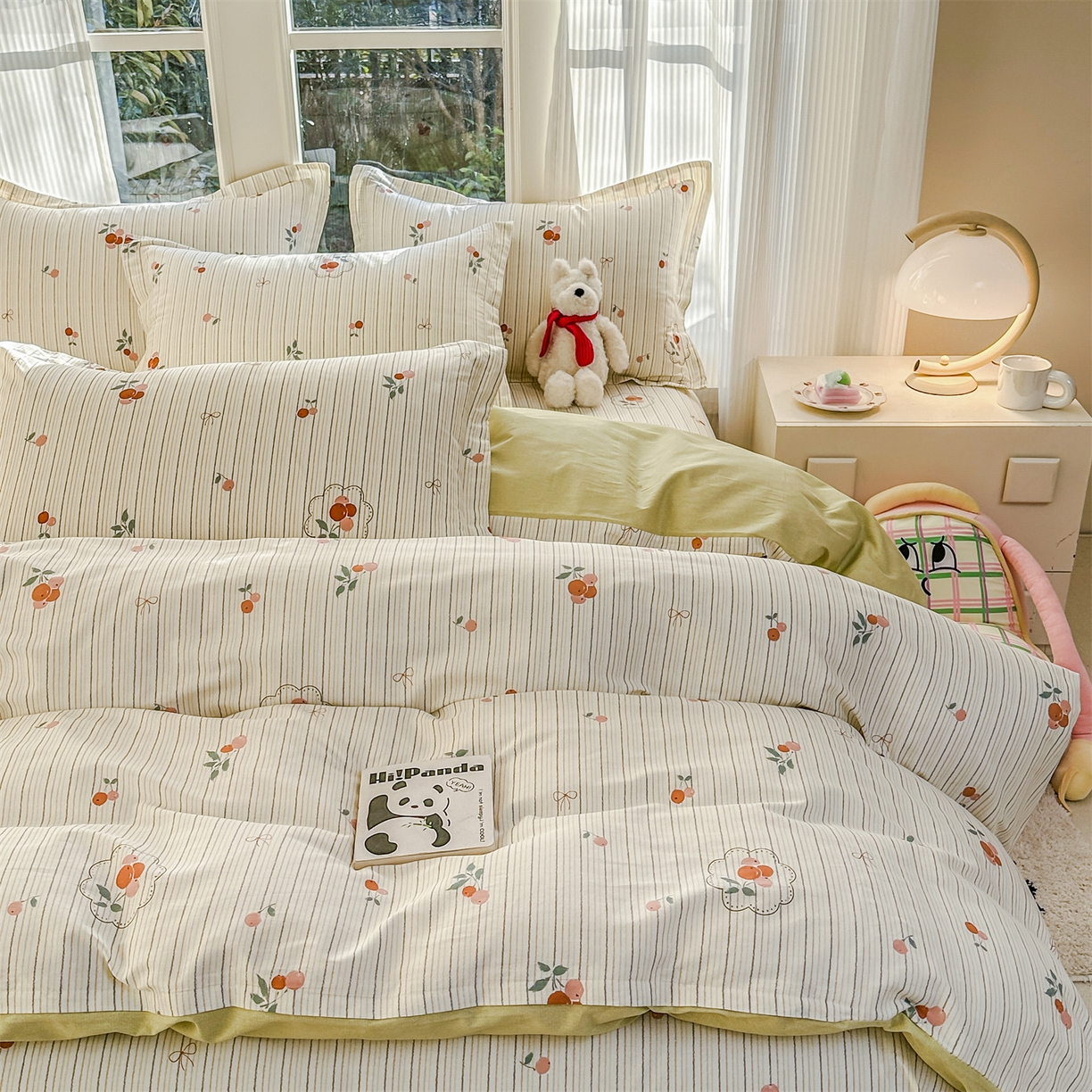 91家纺网 家纺一手货源 找家纺 帛织澜家纺 2026新款A类新疆全棉12868单品印花全棉纯棉被套系列（预留缩水，提供质检报告） 果奇