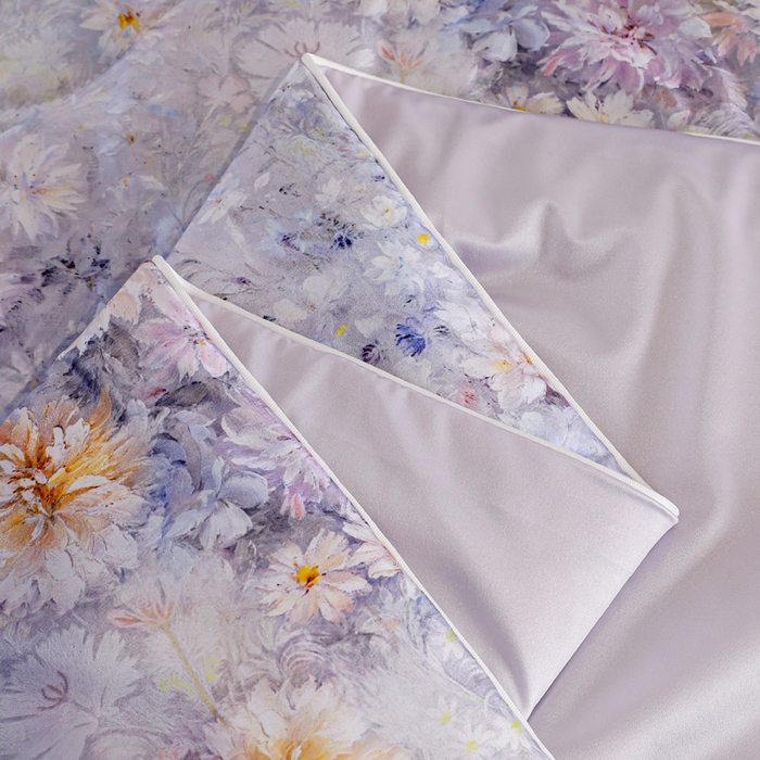 91家纺网 家纺一手货源 找家纺 亚龙工厂店 2026春夏新款直播网销爆款油光丝数码印花锦氨凉感被呱呱被夏被 茉影灰