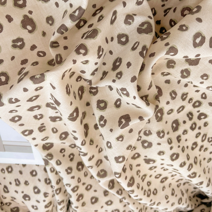 91家纺网 家纺一手货源 找家纺 炫拼家纺 2026新款全棉A类双层纱卡通毛巾绣四件套-泡芙系列 泡芙-奶油狗