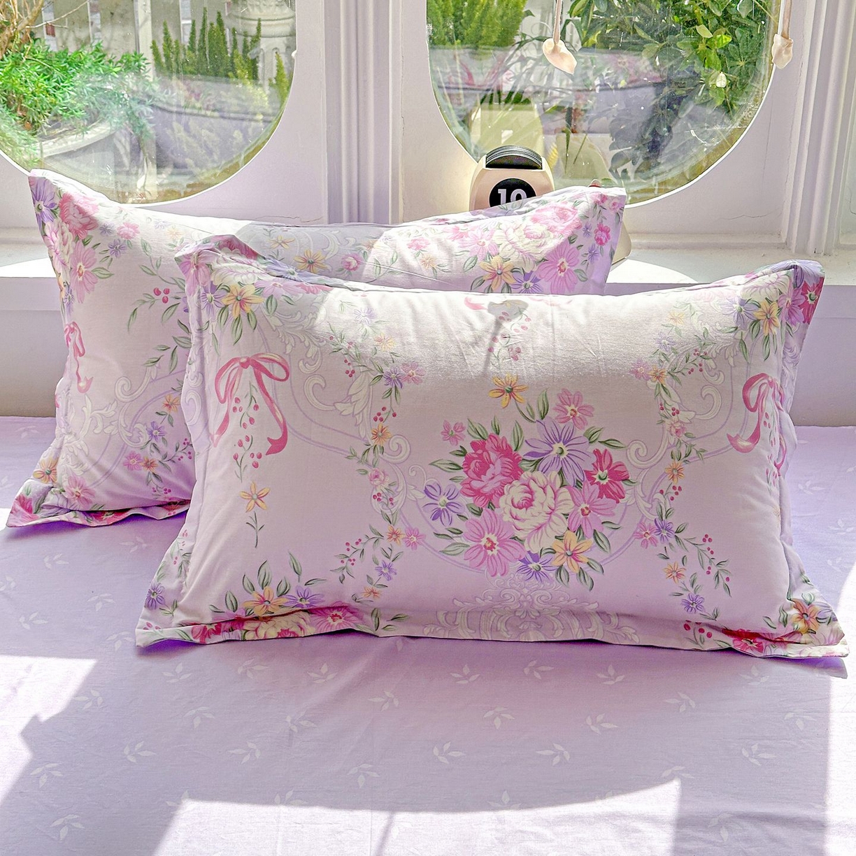 91家纺网 家纺一手货源 找家纺 恩泽家纺 2026新款13372ins全棉印花四件套单品系列-四件套 贝拉花园